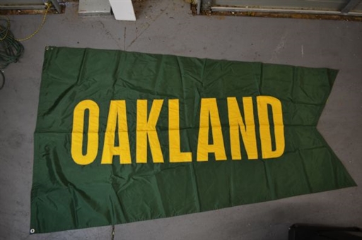 Oakland Divisional Standing Flag from Yankee Stadium